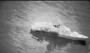 irani boat hit by usa