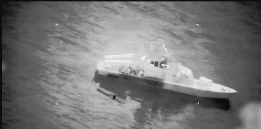 irani boat hit by usa