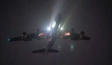 us aeroplane targeted in iraq